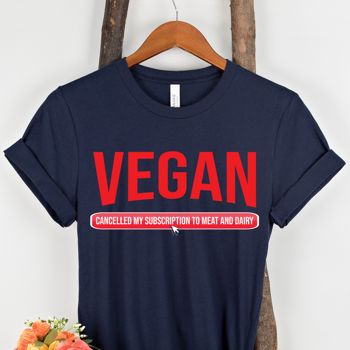 VEGAN CANCEL MY SUBSCRIPTION TO MEAT AND DAIRY UNISEX T-SHIRT