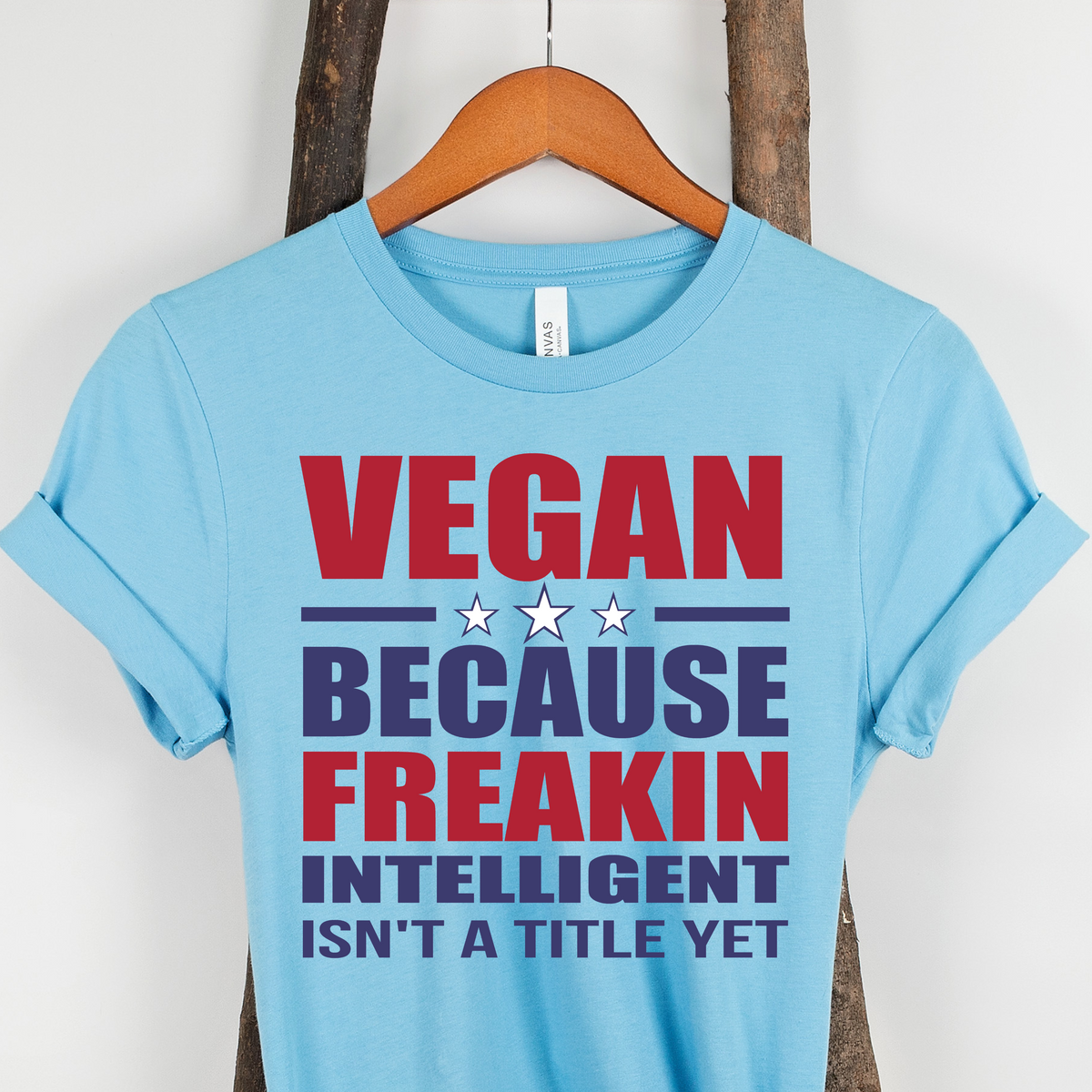 Freakin' Intelligent Vegan Unisex T-Shirt