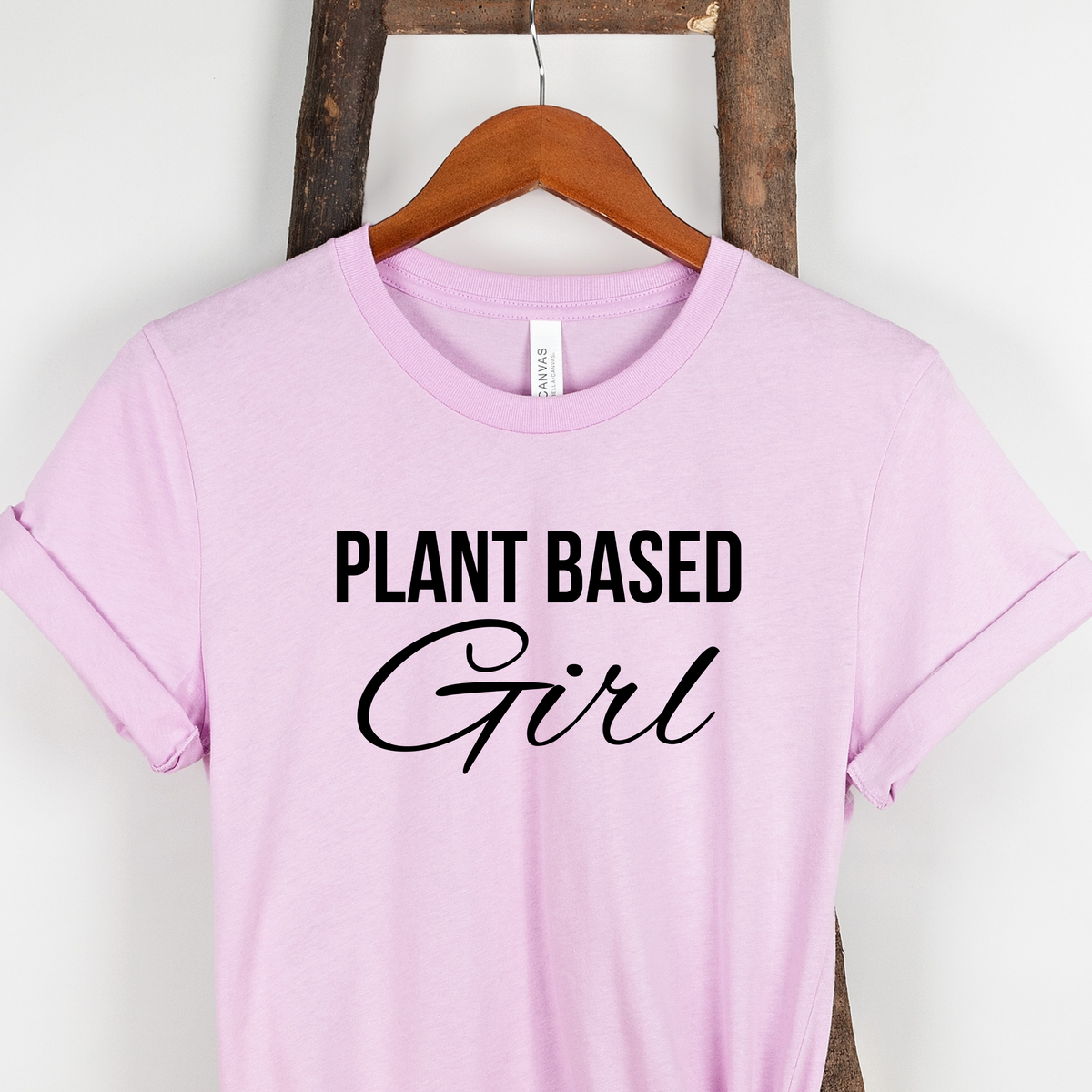 PLANT BASED GIRL unisex t-shirt