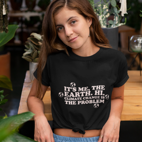 Climate Change is Problem Unisex t-shirt