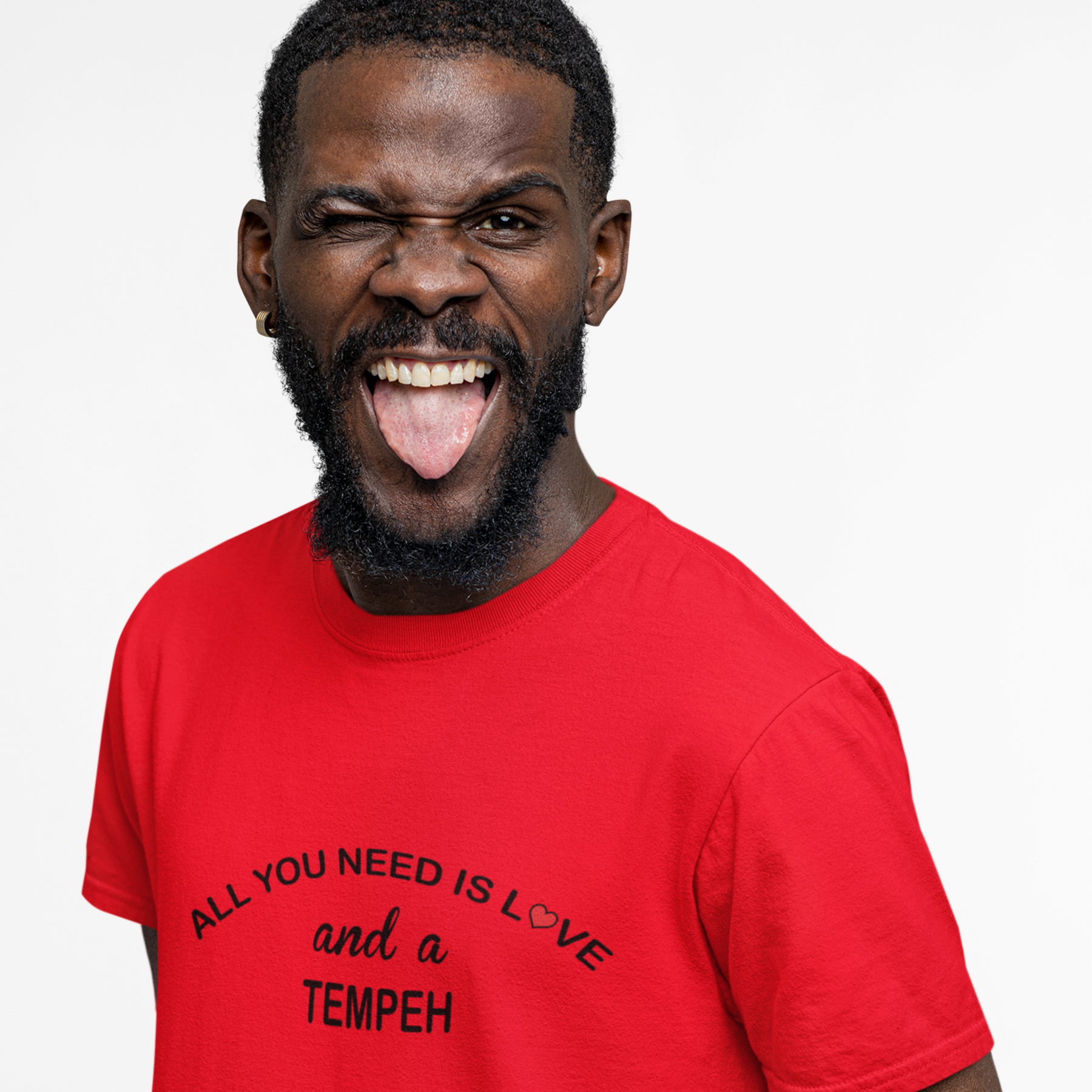 All You Need Is Love Tempeh Colored T-Shirt