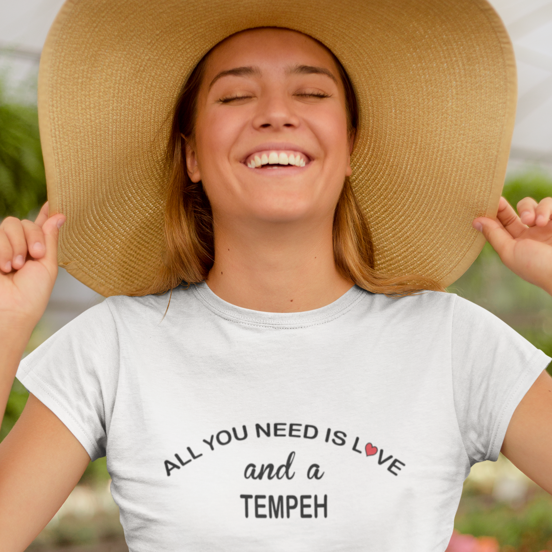 All You Need Is Love Tempeh Colored T-Shirt