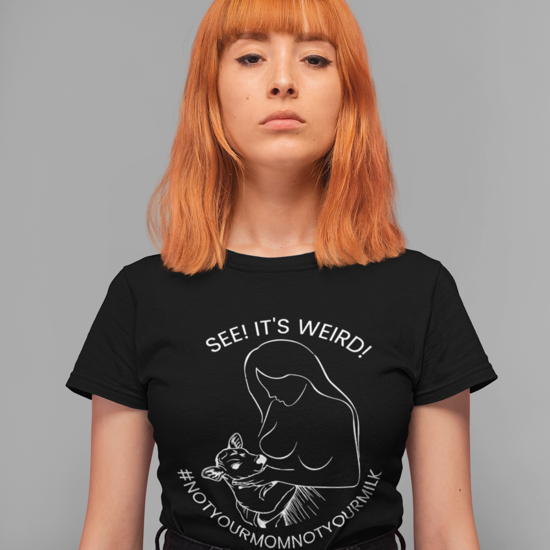 SEE IT'S WEIRD Unisex t-shirt