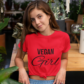 Vegan Girl Colored t-shirt