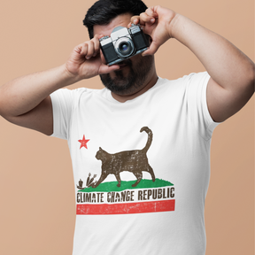 Climate Change Republic Colored T-Shirt