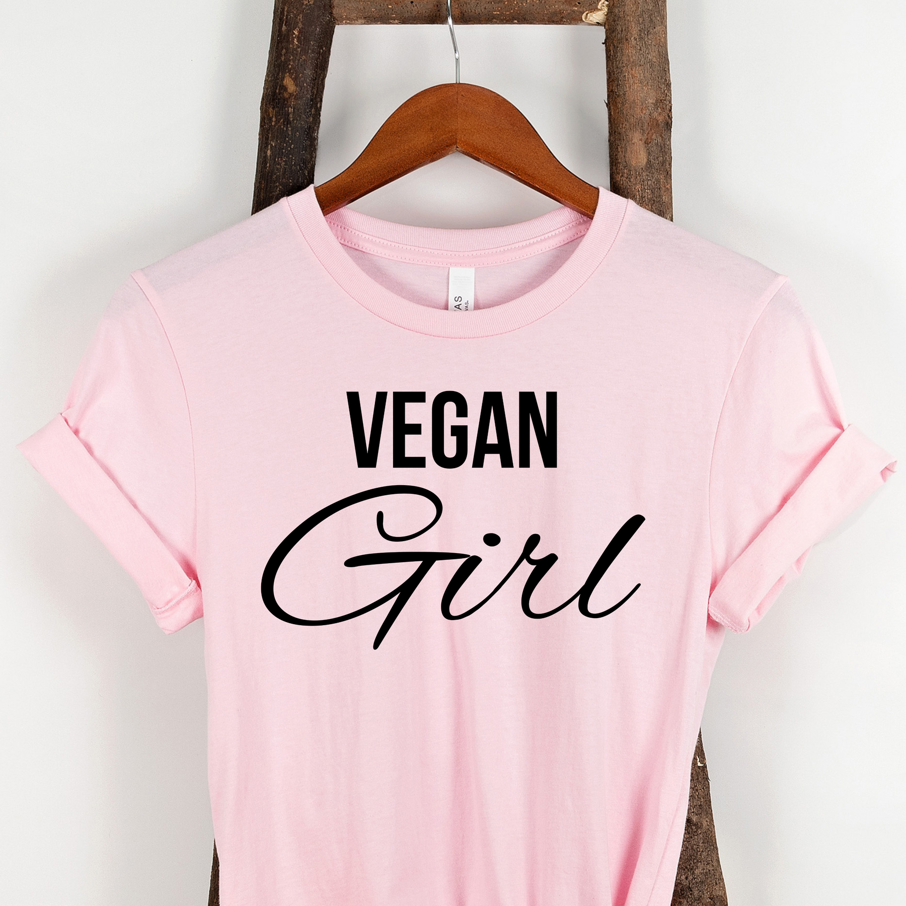 Vegan Girl Colored t-shirt