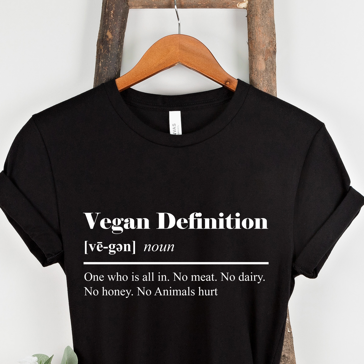 VEGAN DEFINITION UNISEX T-SHIRT