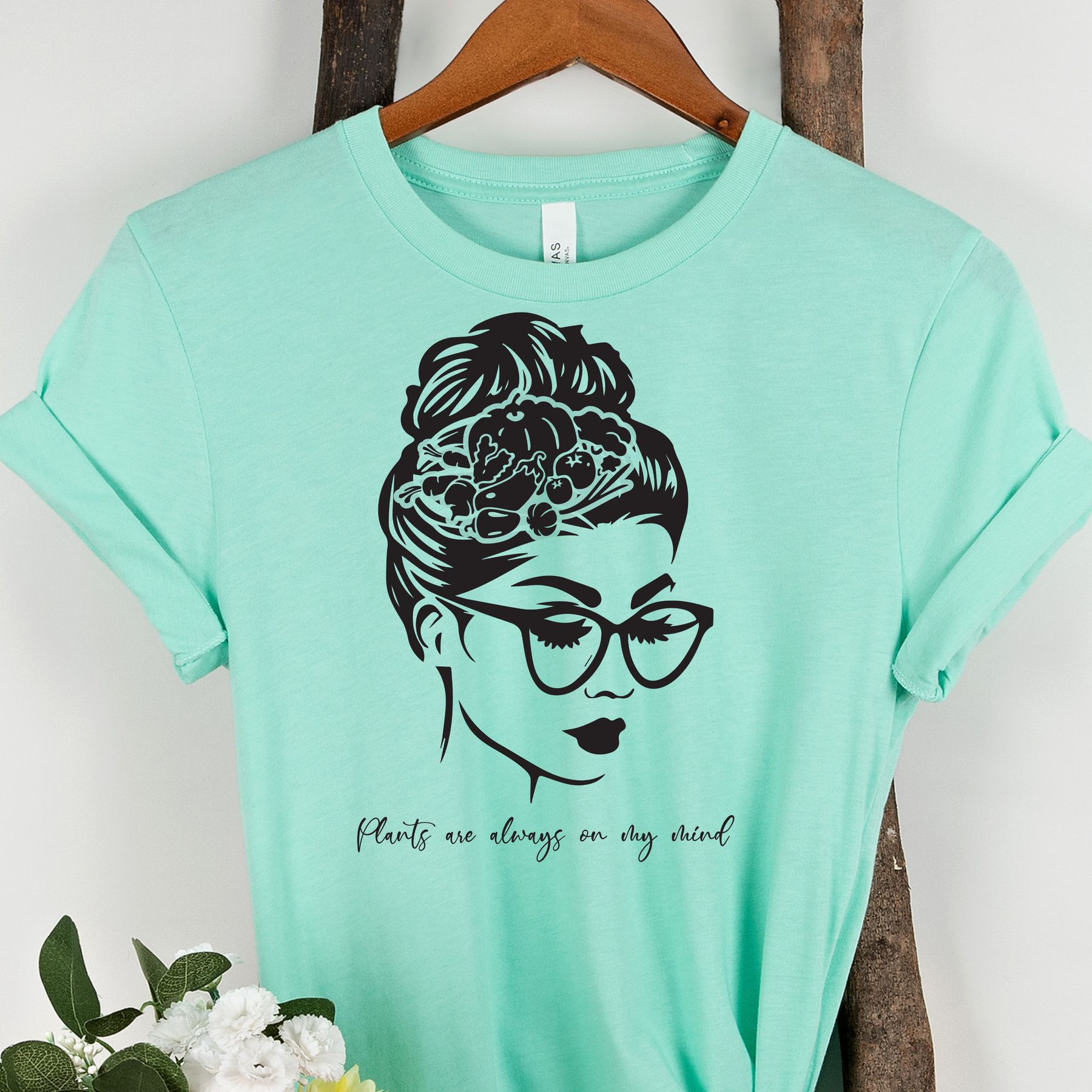 PLANTS ARE ALWAYS ON MY MIND UNISEX T-SHIRT