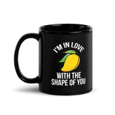 Mango Black Glossy Mug