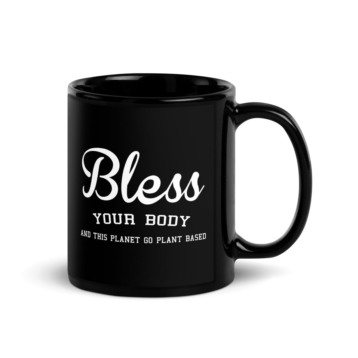 Black Glossy Mug