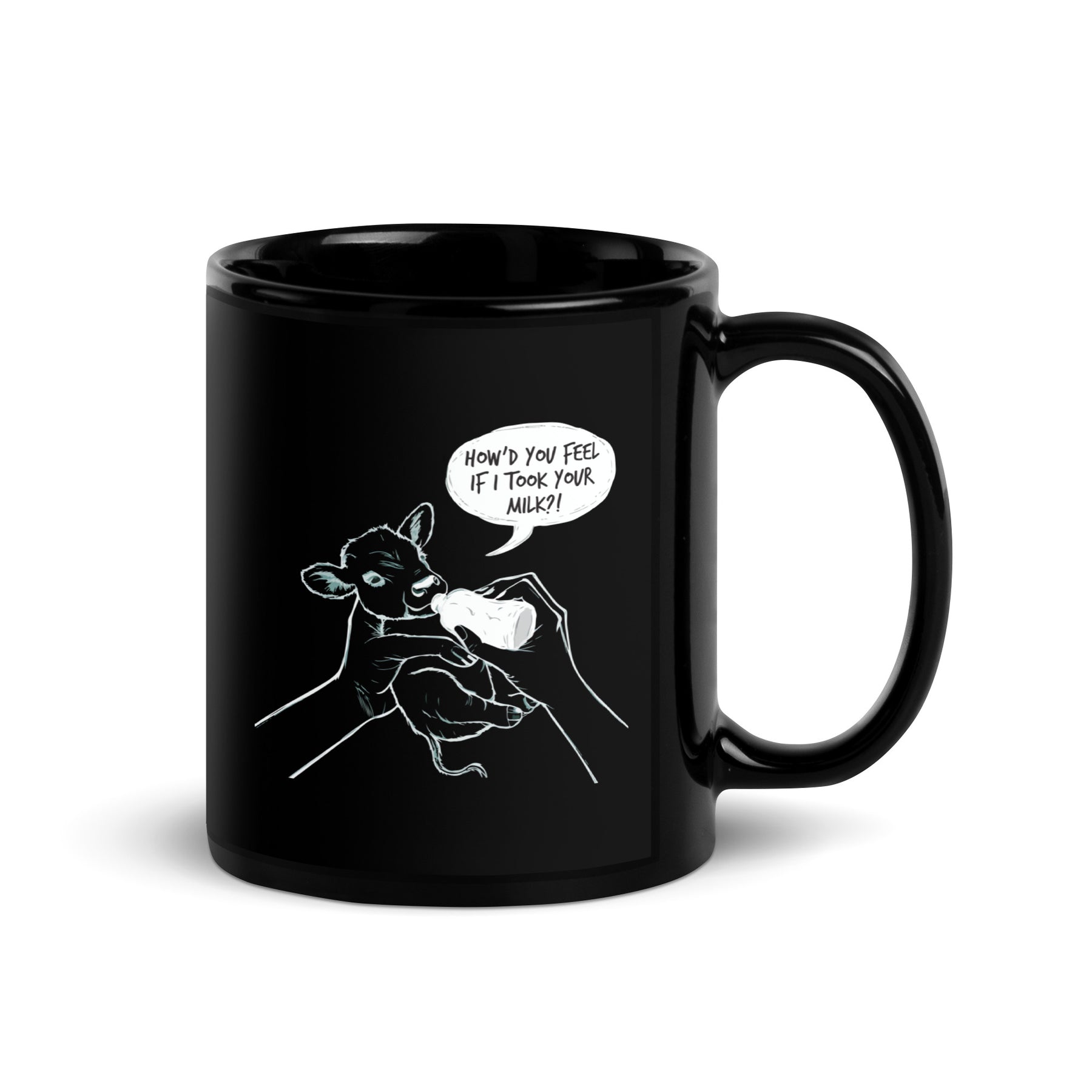 Black Glossy Mug