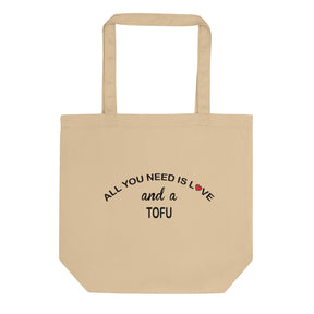 ALL YOU NEED IS LOVE...TOFU Eco Tote Bag