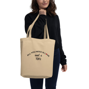 ALL YOU NEED IS LOVE...TOFU Eco Tote Bag