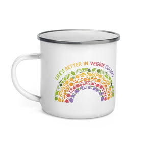 VEGGIE COLORS Enamel Mug