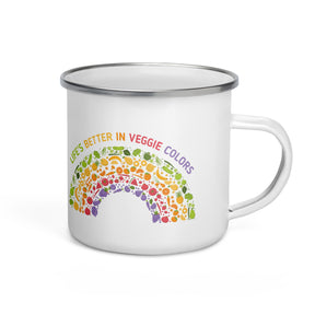 VEGGIE COLORS Enamel Mug