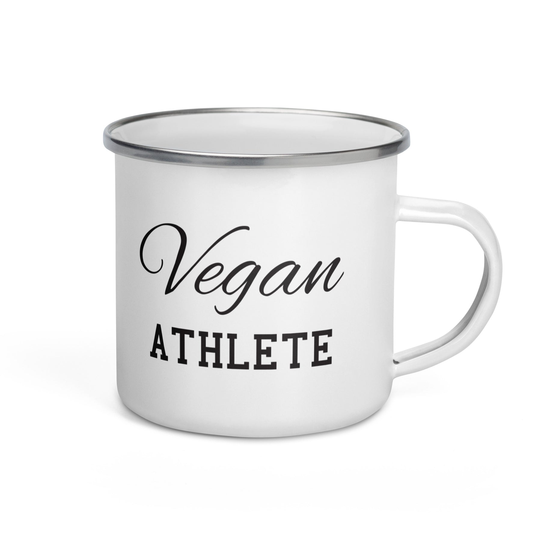 VEGAN ATHLETE Enamel Mug