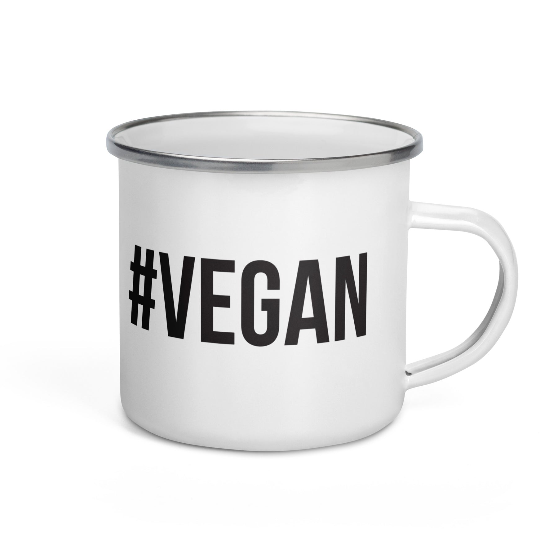 #VEGAN Enamel Mug