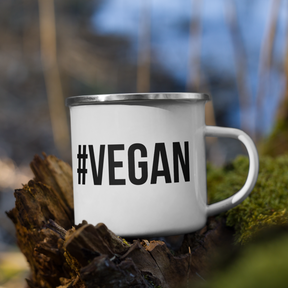 #VEGAN Enamel Mug