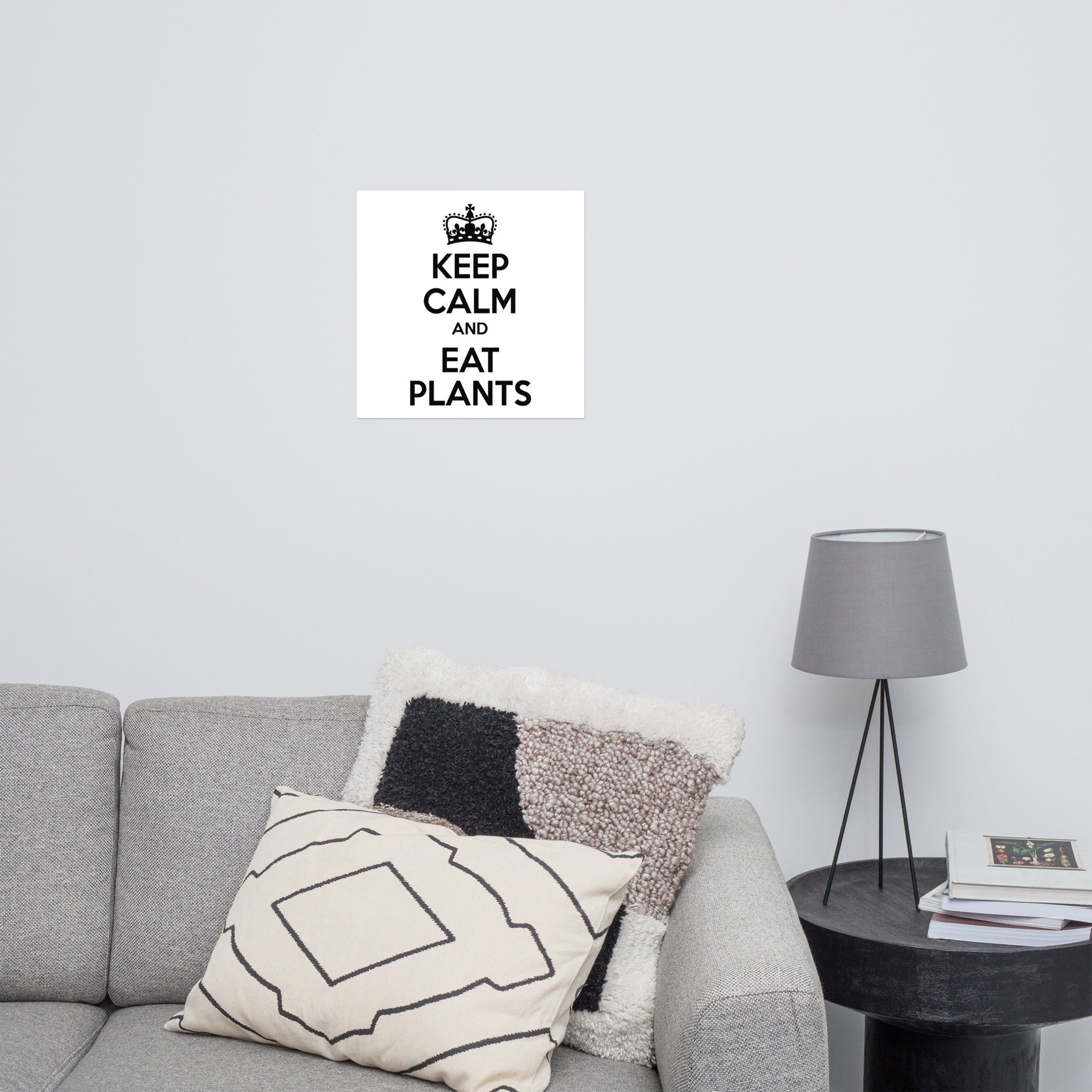 KEEP CALM AND EAT PLANTS Poster