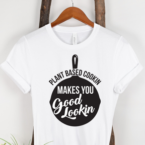 PLANT BASED COOKIN' Short-Sleeve T-Shirt