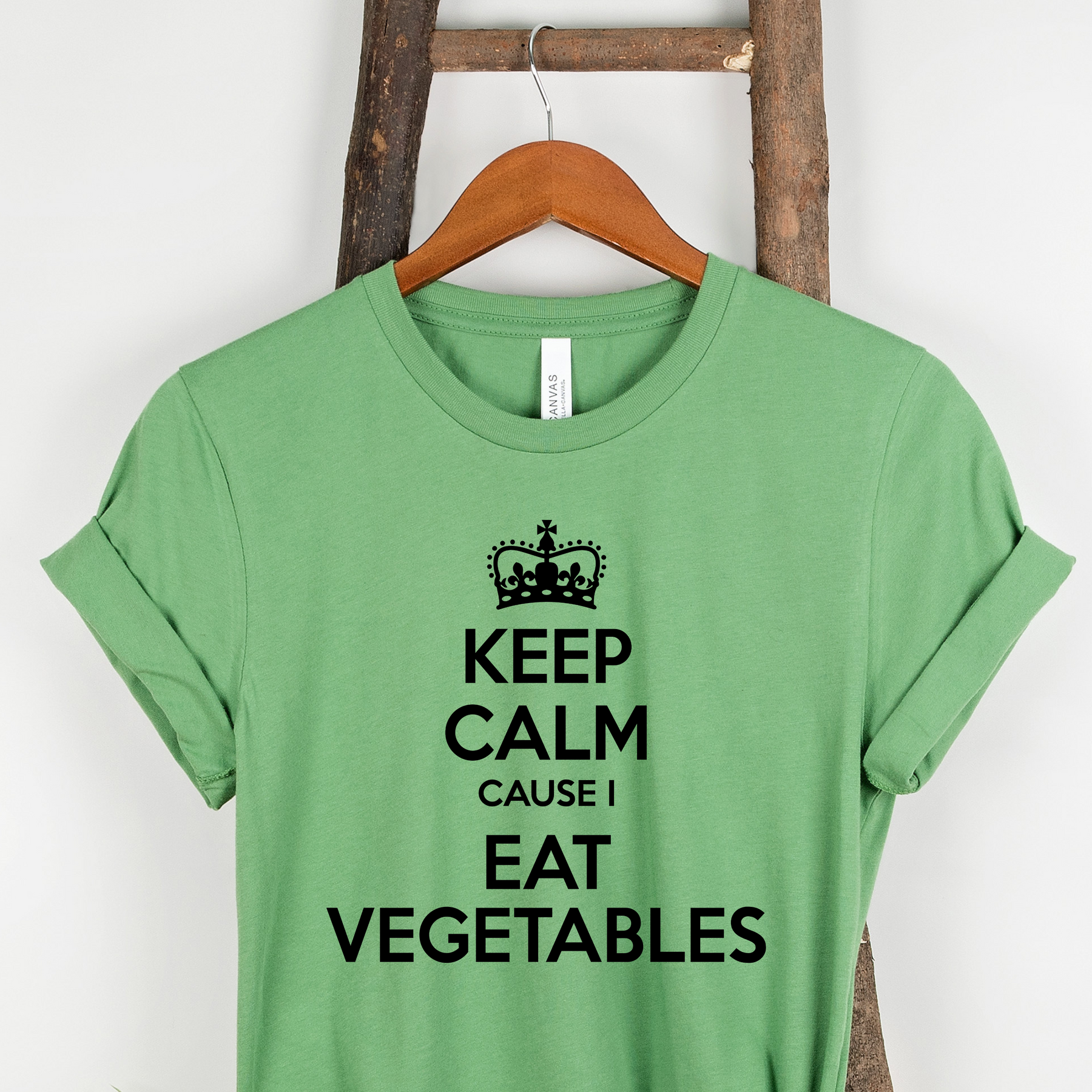 KEEP CALM I EAT VEGETABLES t-shirt