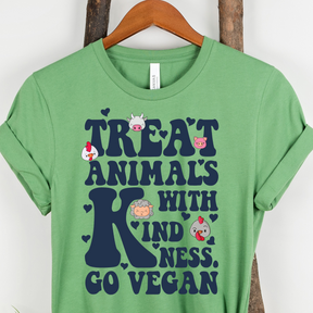 TREAT ANIMALS WITH KINDNESS UNISEX T-SHIRT