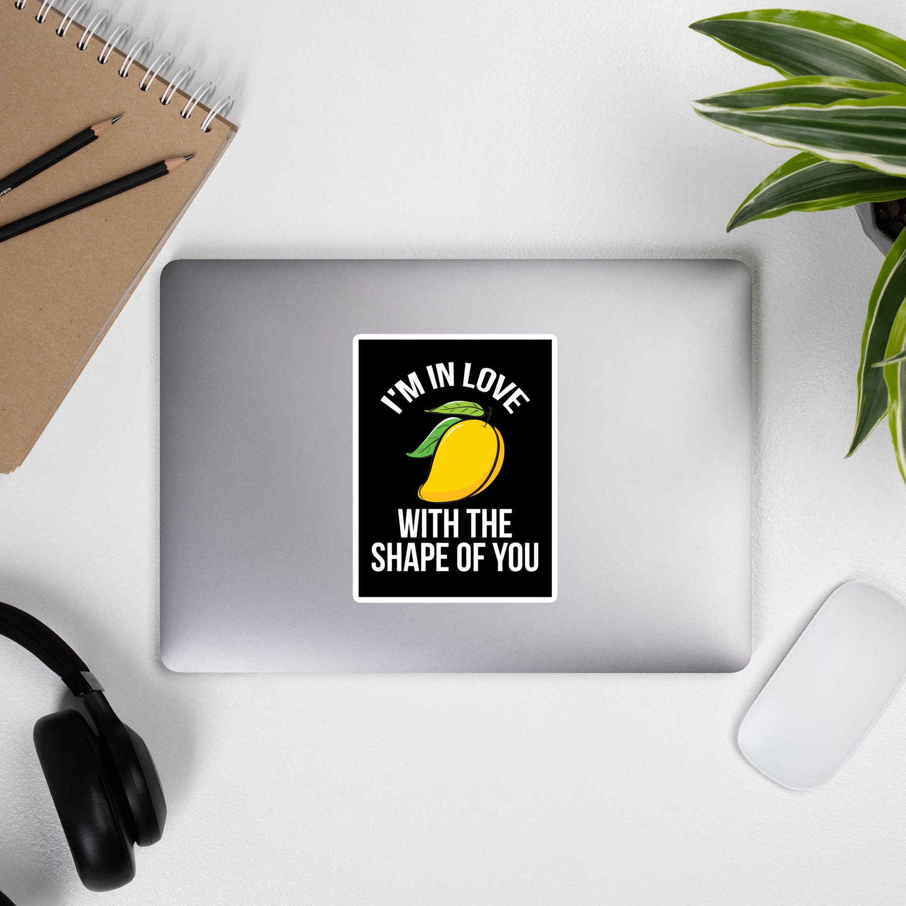 Shape Of You Mango stickers