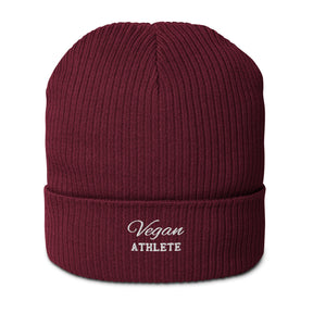 Vegan Athlete Organic ribbed beanie