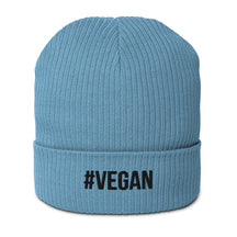 Vegan Organic ribbed beanie