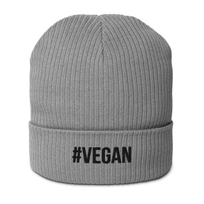 Vegan Organic ribbed beanie