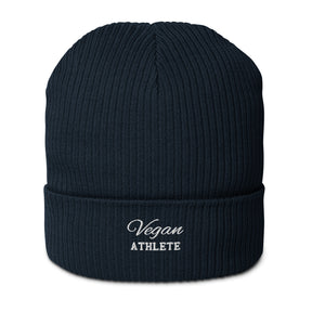 Vegan Athlete Organic ribbed beanie