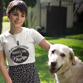 PLANT BASED COOKIN' Short-Sleeve T-Shirt