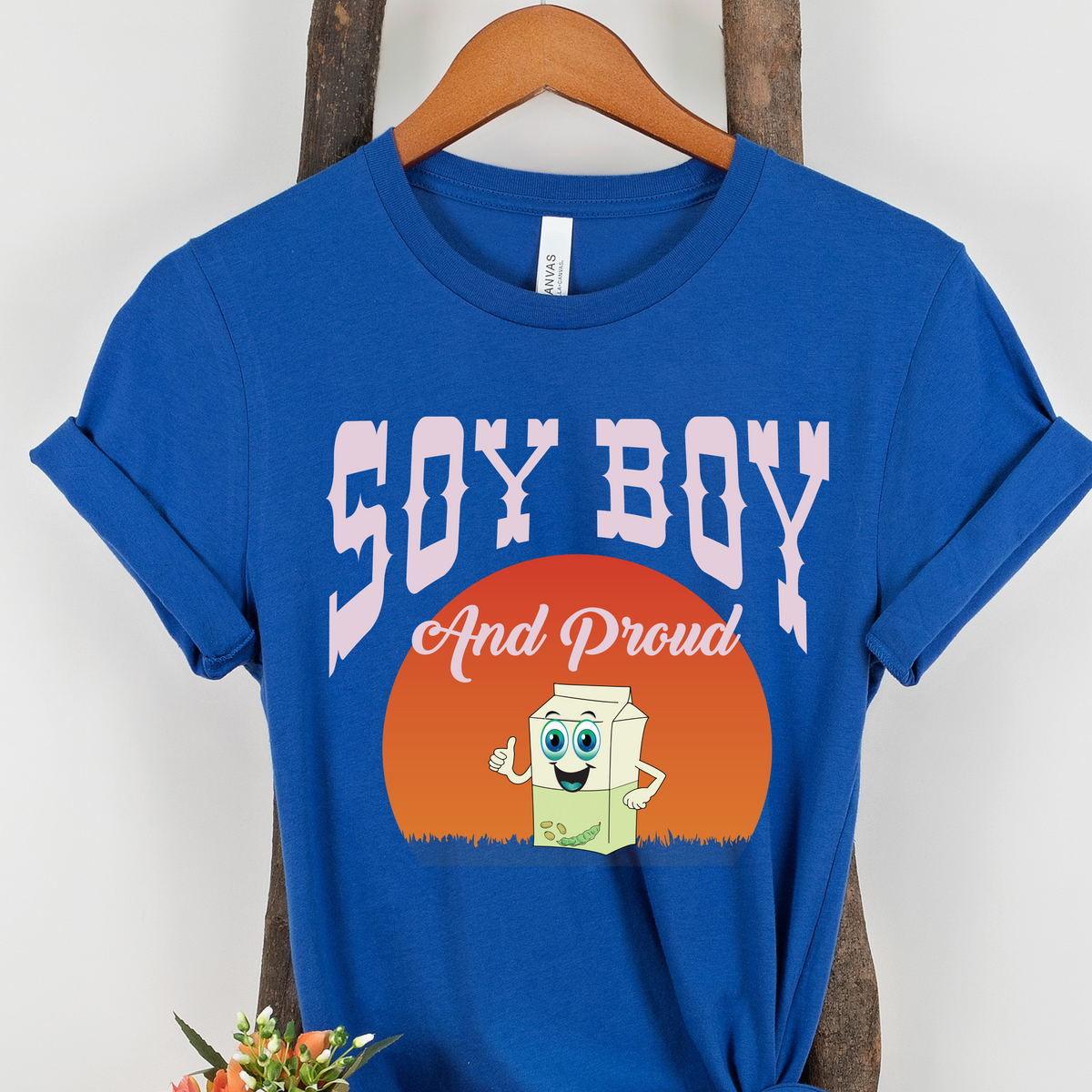 SOY BOY AND PROUD UNISEX T-SHIRT