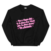 VEGAN GIRL Unisex Sweatshirt