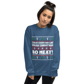 Vegan Christmas Unisex Sweatshirt