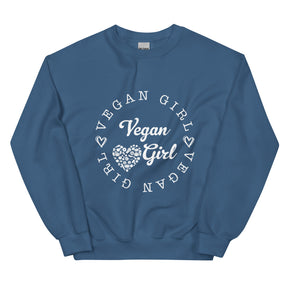 Vegan Girl Unisex Sweatshirt