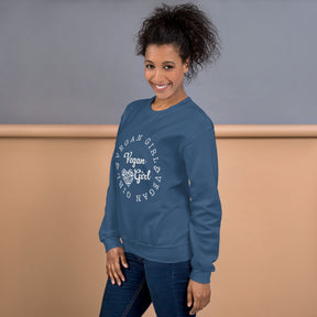 Vegan Girl Unisex Sweatshirt