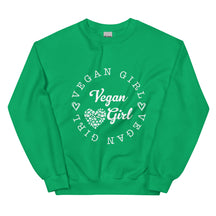 Vegan Girl Unisex Sweatshirt