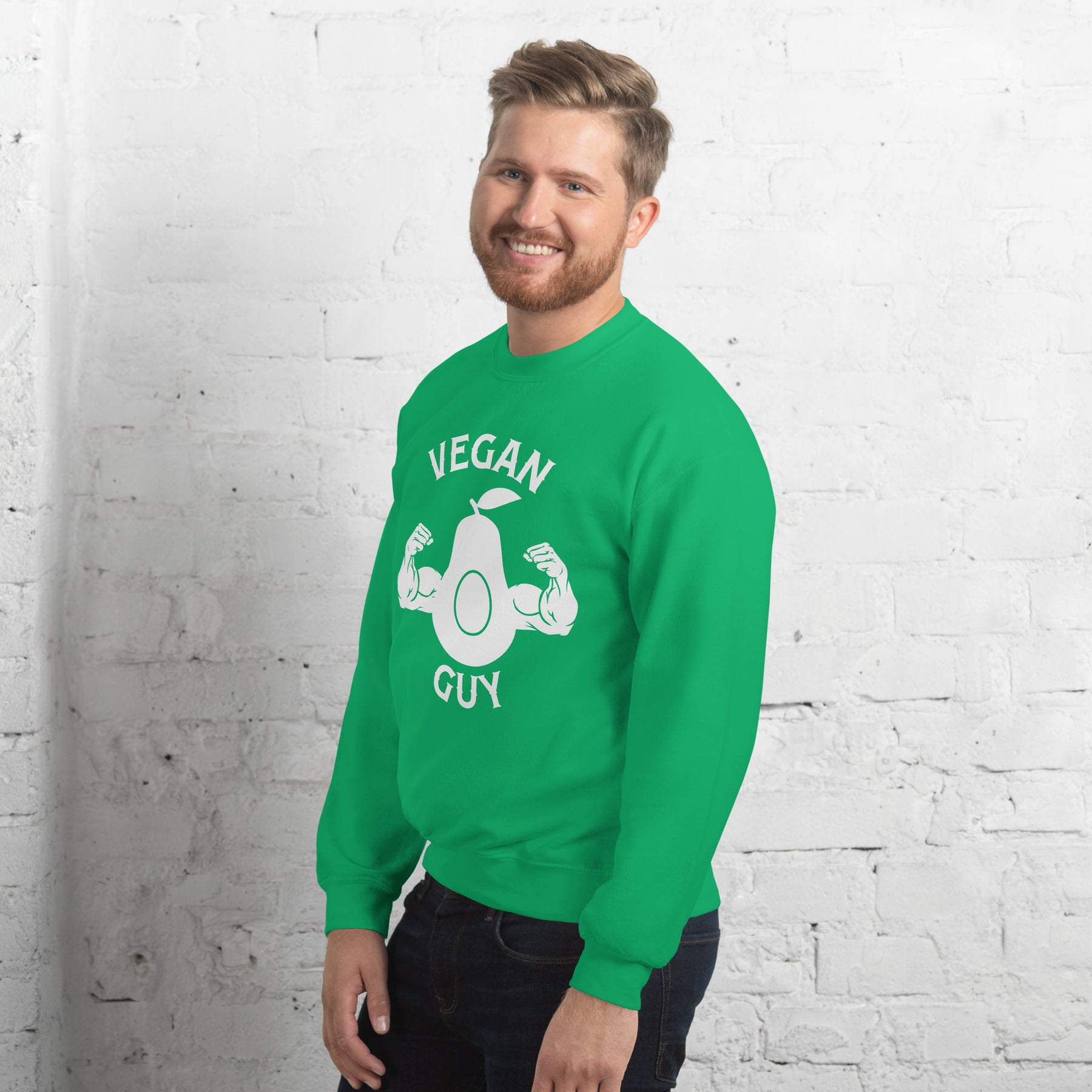 Vegan Guy Unisex Sweatshirt