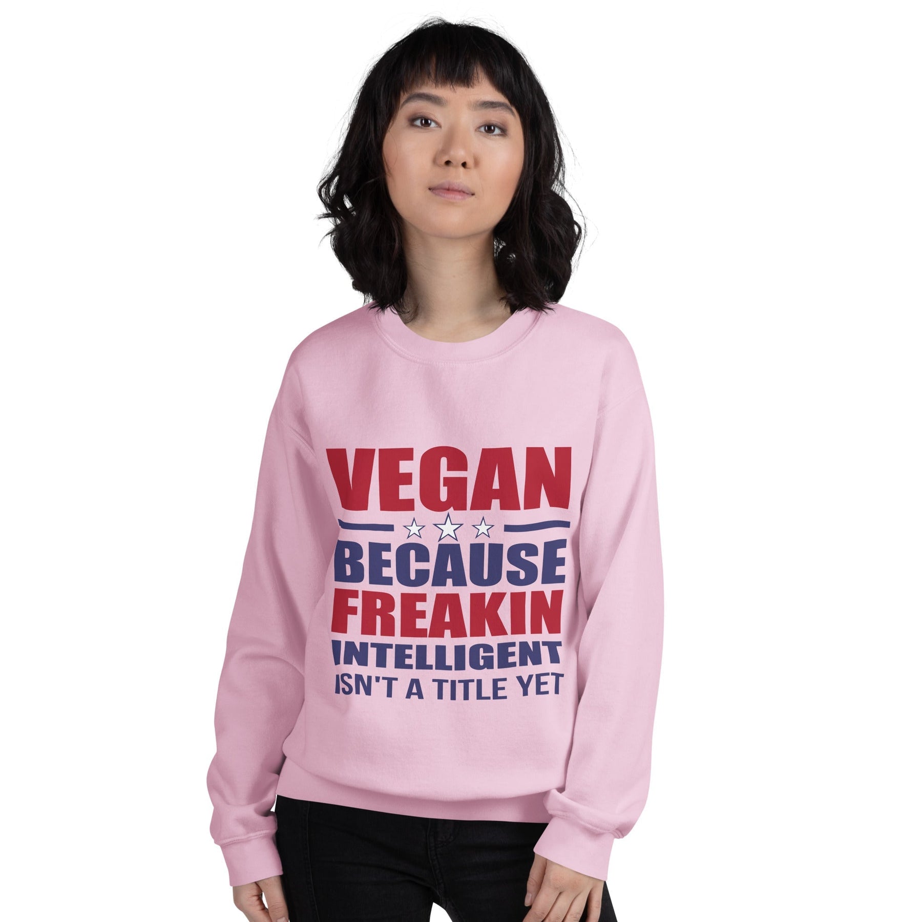 FREAKIN' INTELLIGENT VEGAN Unisex Sweatshirt