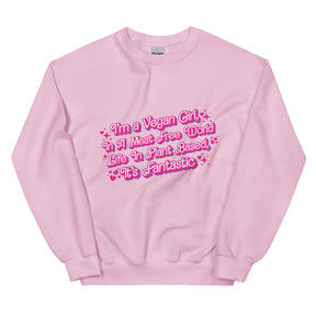 VEGAN GIRL Unisex Sweatshirt