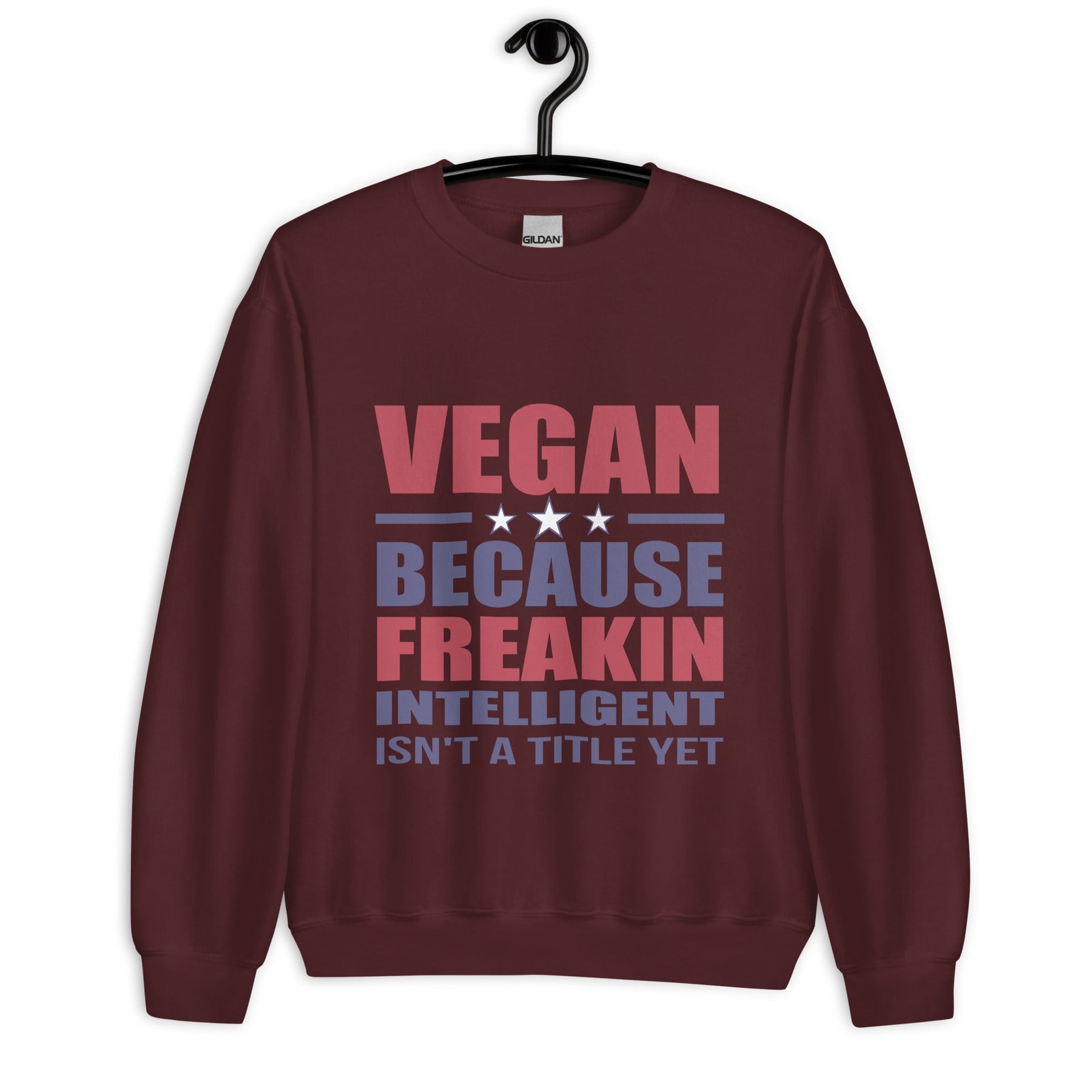 FREAKIN' INTELLIGENT VEGAN Unisex Sweatshirt