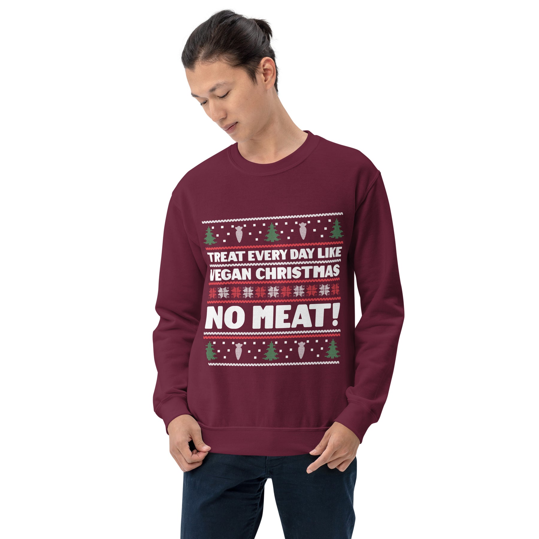 Vegan Christmas Unisex Sweatshirt