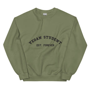 VEGAN STUDENT Unisex Sweatshirt