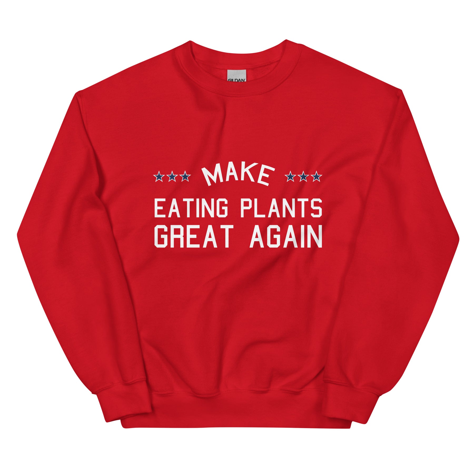 Red Vegan Sweatshirt