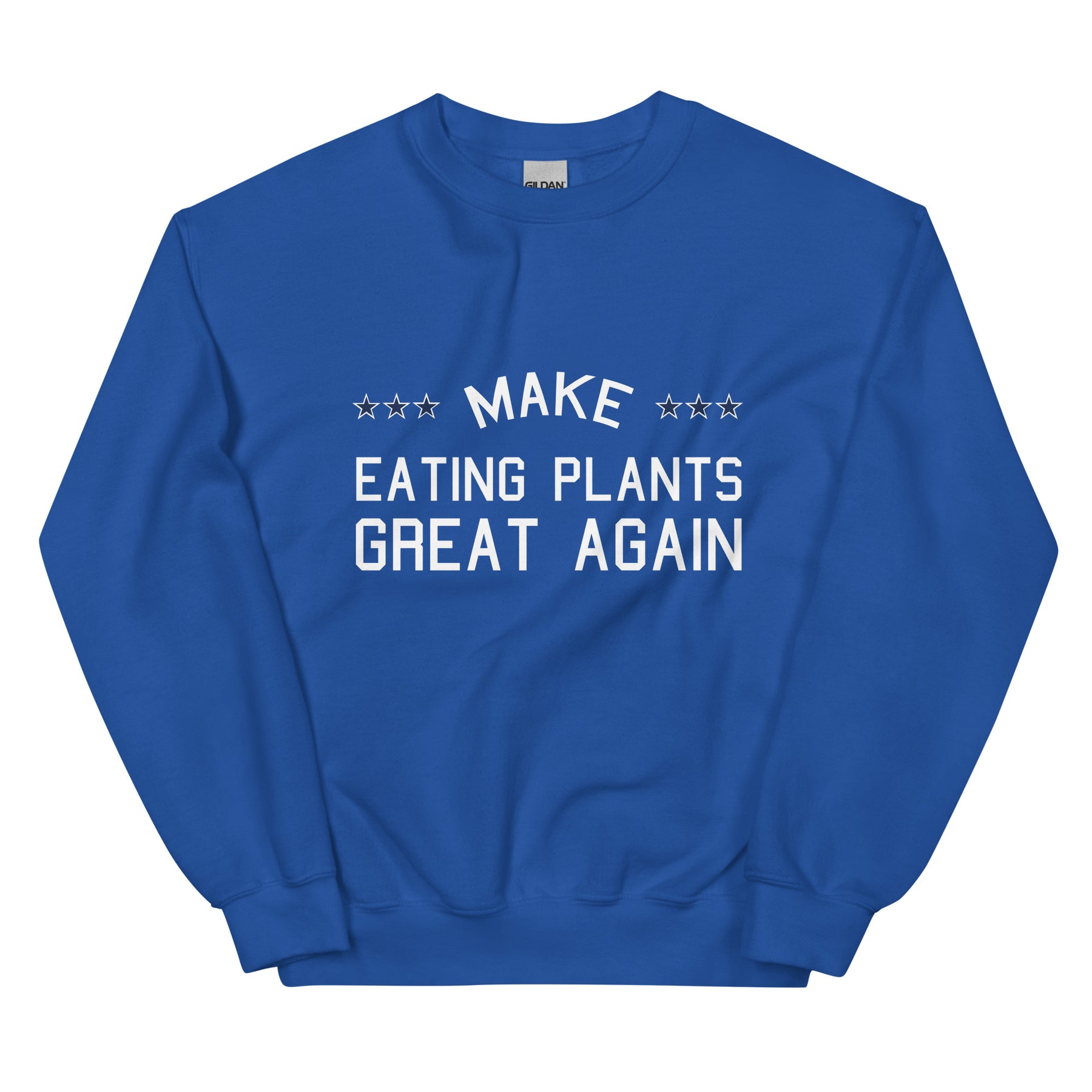 Blue Vegan Sweatshirt