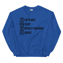 Blue Vegan Unisex Sweatshirt