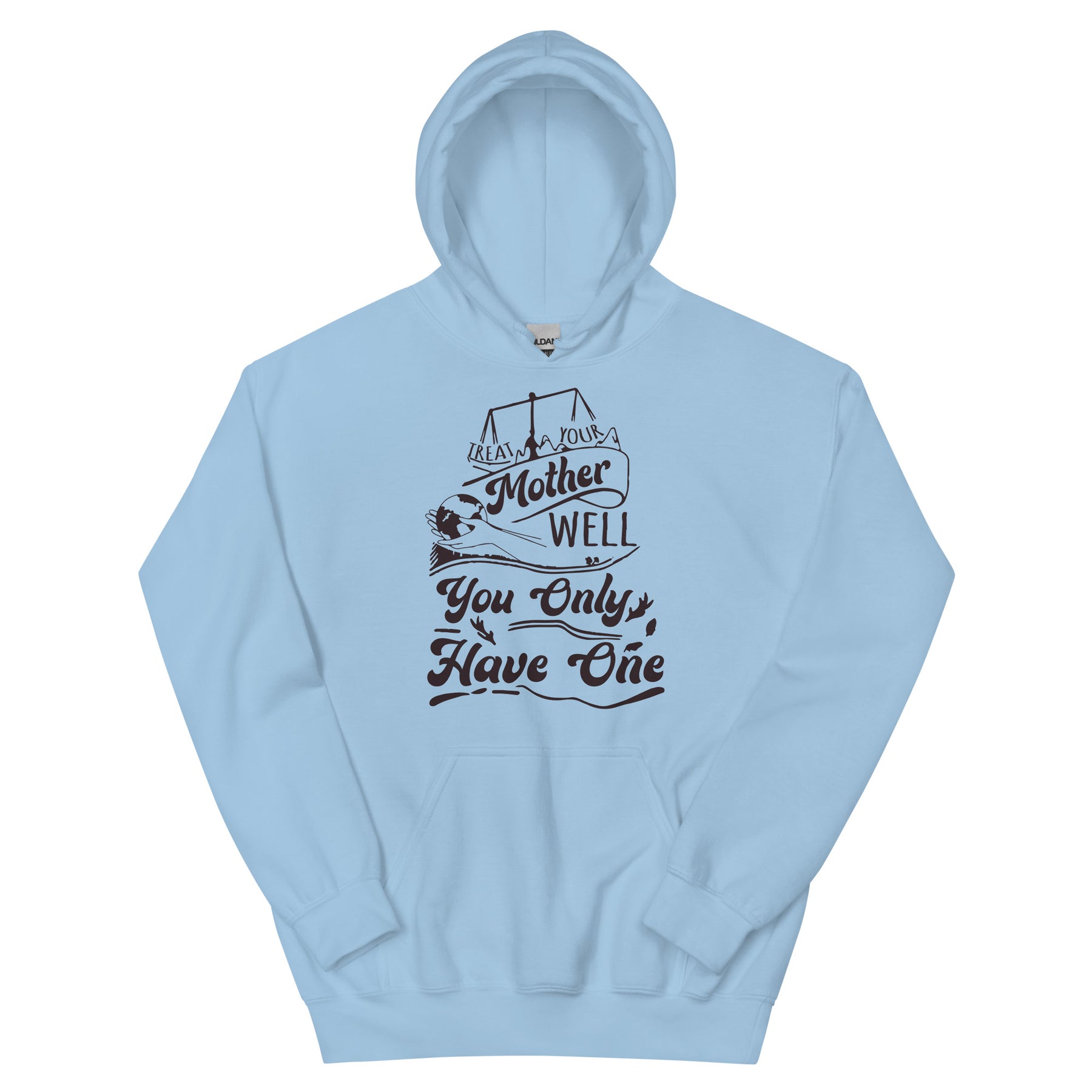 baby blue Unisex Hoodie