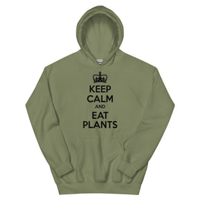 Keep Calm Eat Plants Hoodie