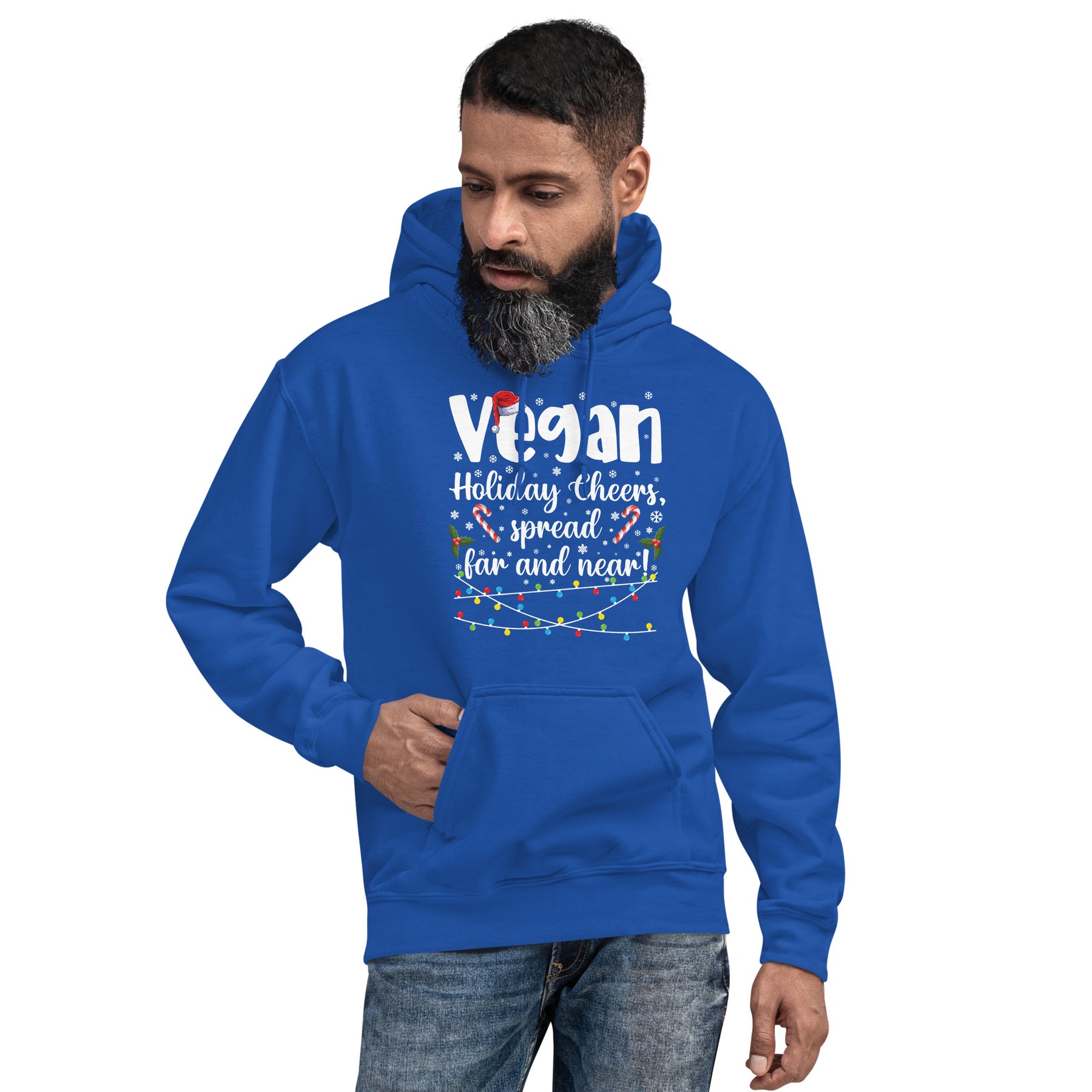 Vegan Holiday Cheer Hoodie